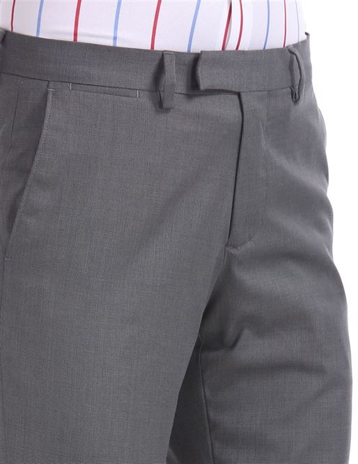 U.S. Polo Assn. Men Solid Formal Wear Trousers